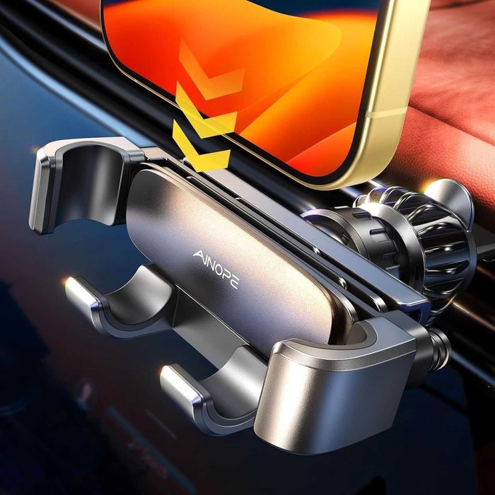 AINOPE Uchwyt Samochodowy „Gravity” do kratki nawiewu
