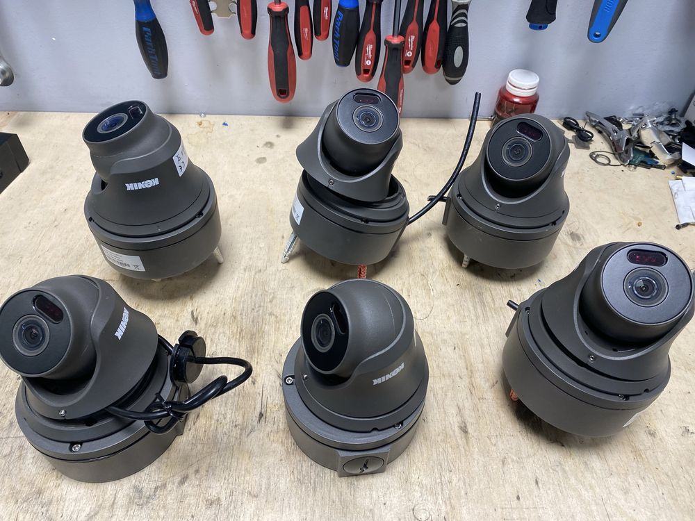 Kenik 6 kamer CCTV i rejestrator plus kable