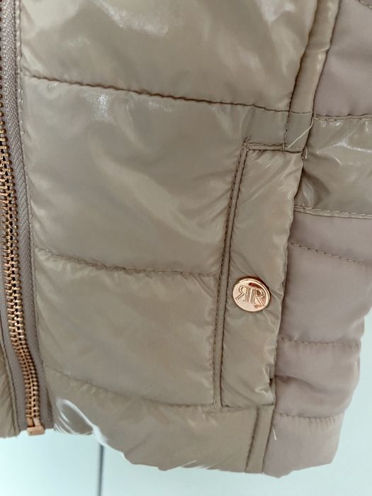 Nowa śliczna kurteczka zimowa dla dziewczynki River Island 74cm