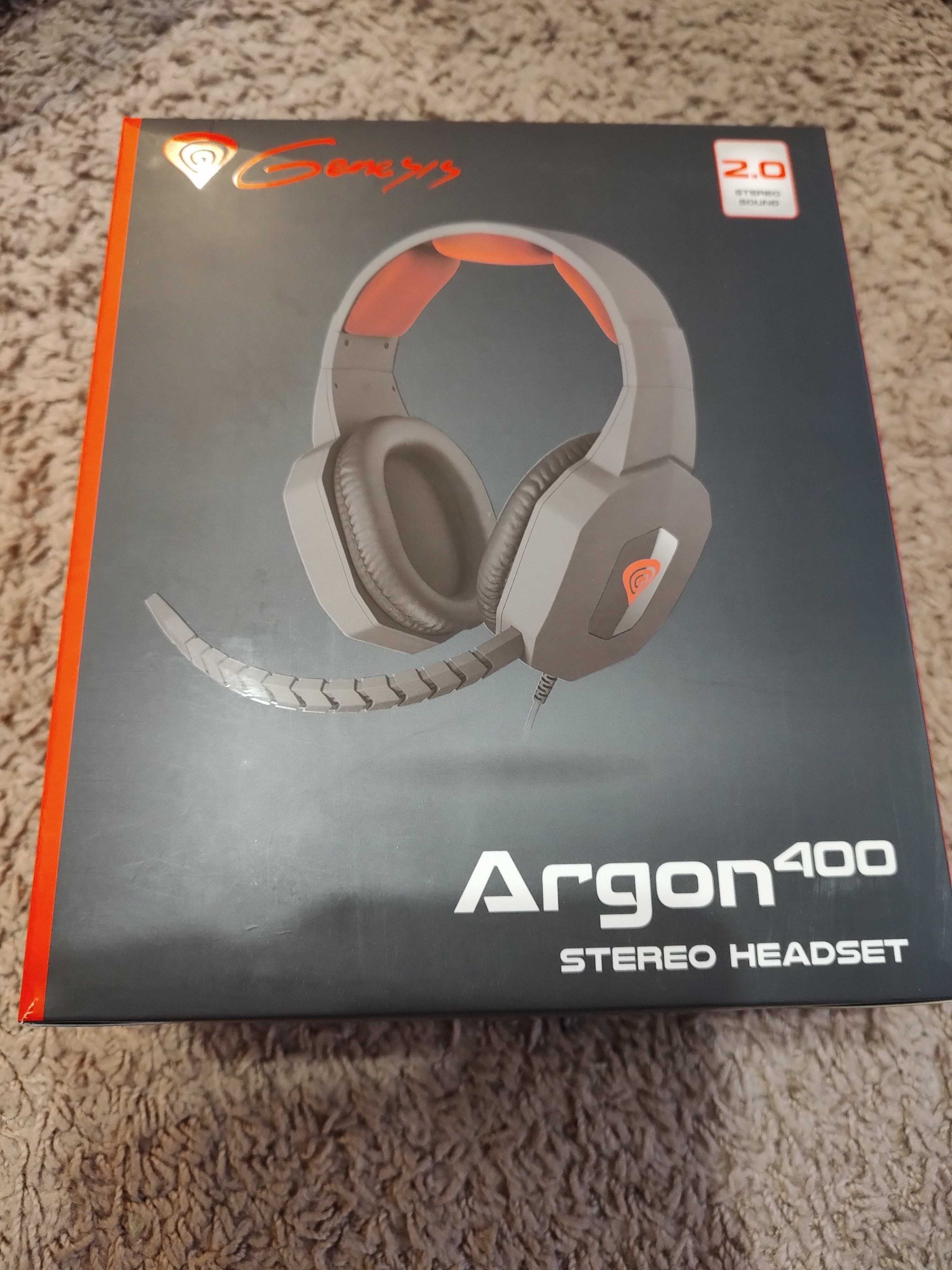 Argon 400 słuchawki do komputera nowe