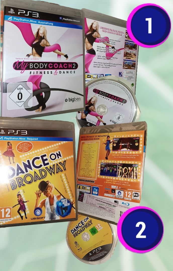 Jogos PS3• Vários( Fitness , Dança, Exercício, Body Coach)