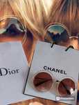 Okulary XXL vintage coquette opium swag broszka opium alt glamour