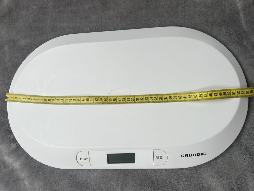 Недорого новые электронные весы  для новорожденных Grundig, до 20 кг