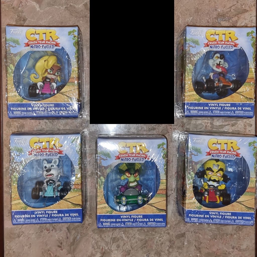 Mini Funko / Funko Pop Crash Bandicoot in mask armor