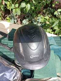 Kask jeździecki cavalino M