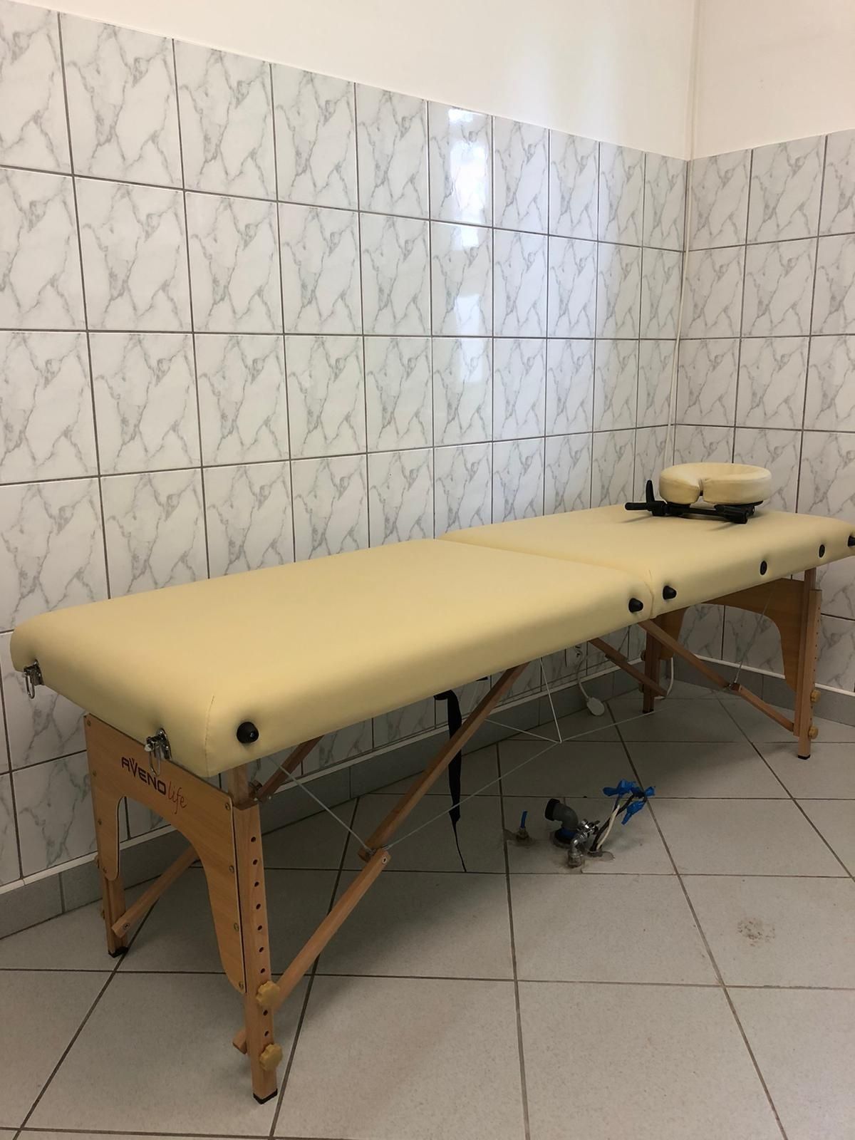 Łóżko do masażu fizjoterapeuta lekarz kozetka NOWE