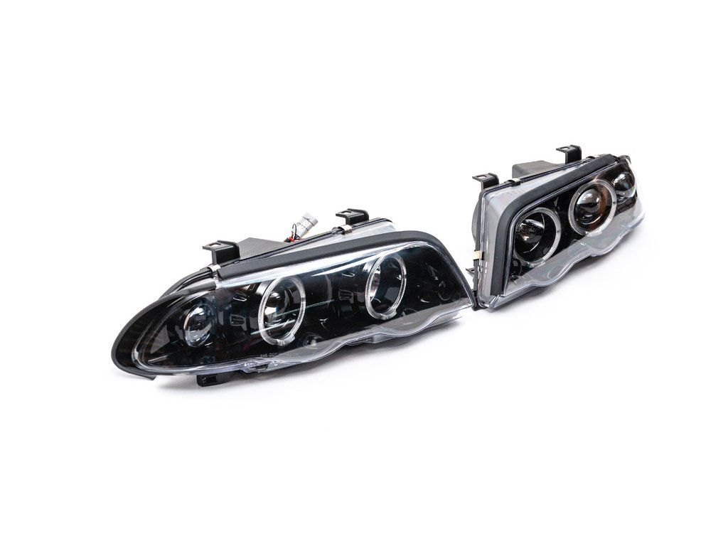BMW 3-Series E46 1998-2001 Передні фари (оптика) 2 шт з LED елементами