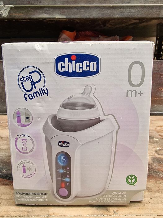 Aquecedor de Biberões Chicco StepUp Family — Semi-Novo, na Caixa
