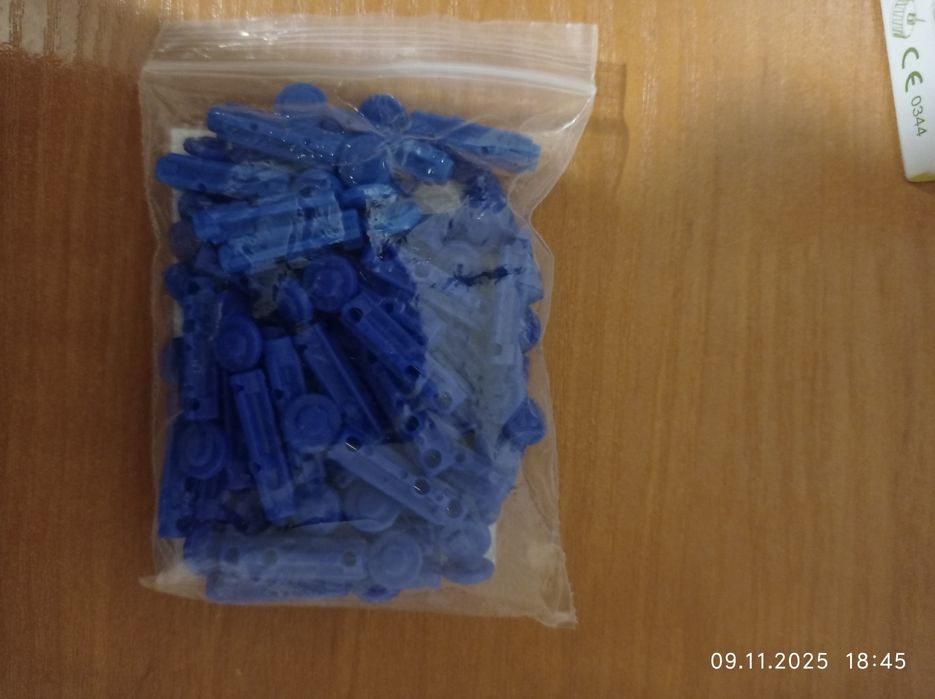 Стерильні одноразові ланцети Gamma