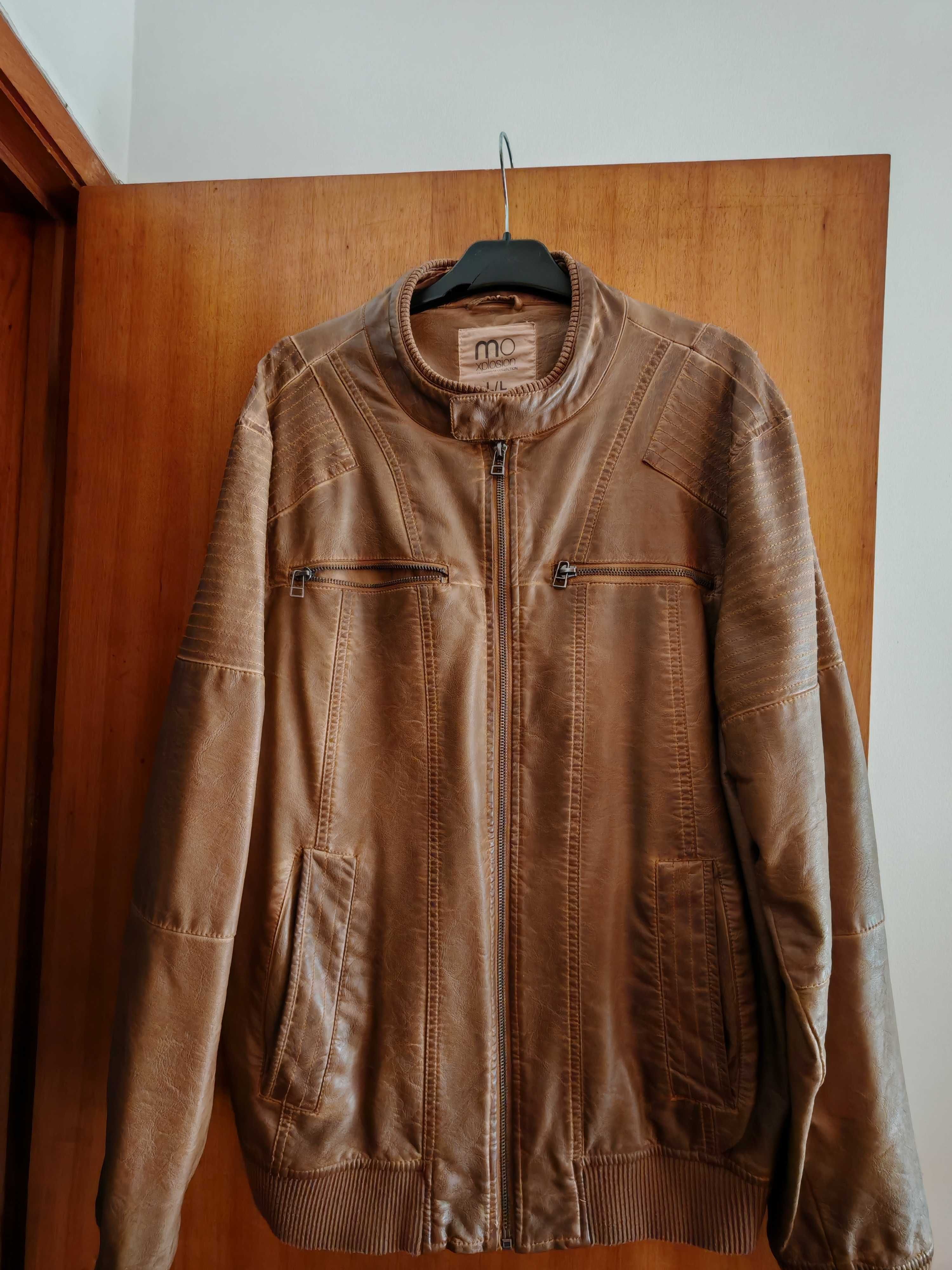 Blusão estilo Biker