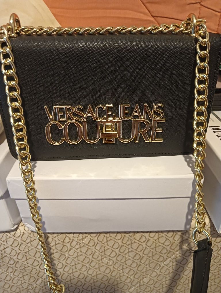 Bolsa preta Versace
