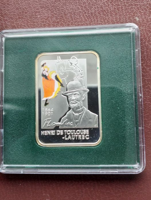 Moneta kolekcjonerska z serii Malarze Świata