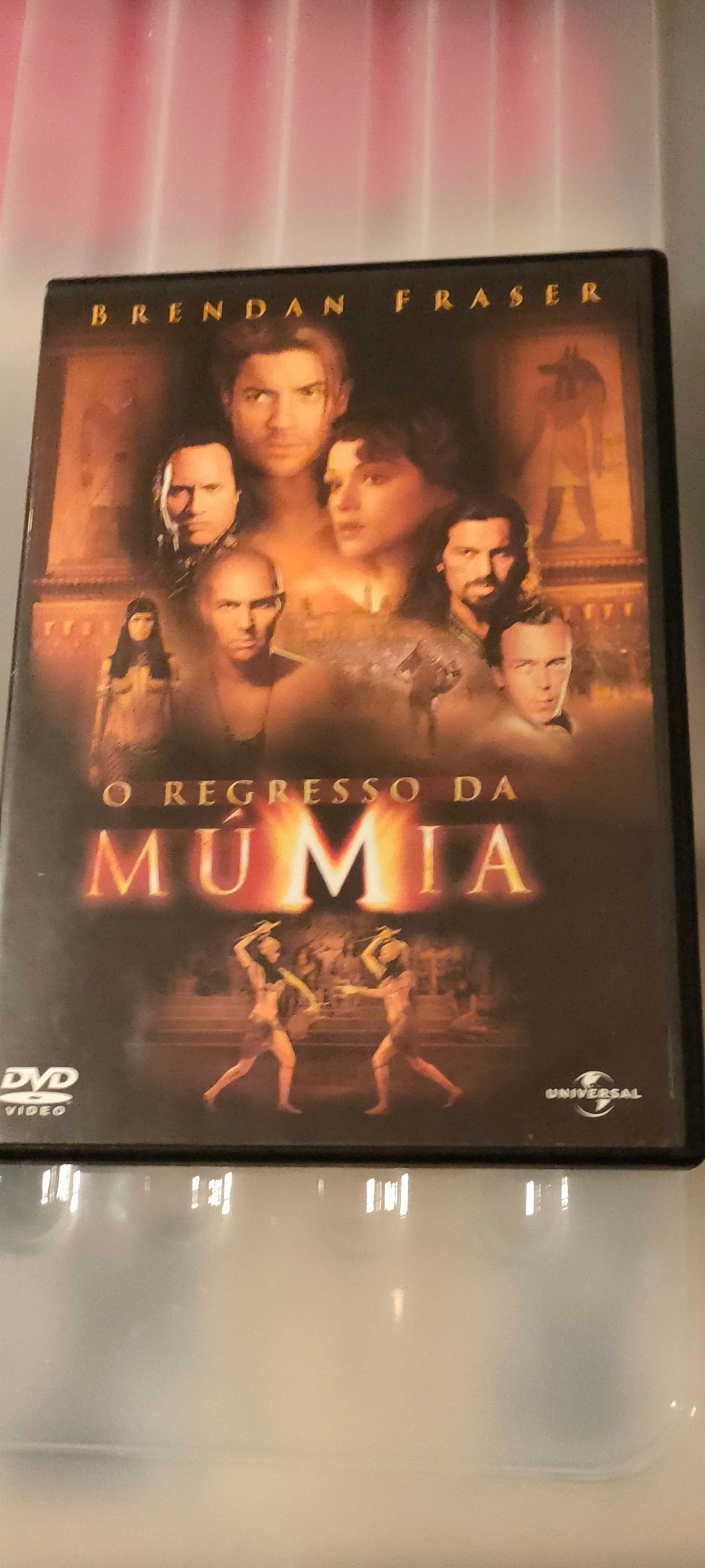 Dvd O Regresso da Múmia com Brendan Fraser