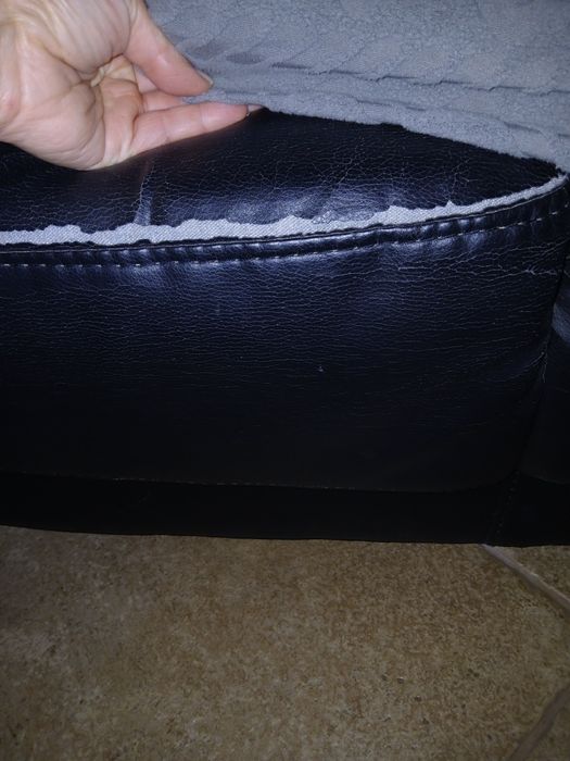 Conj. Sofas com chaise longue