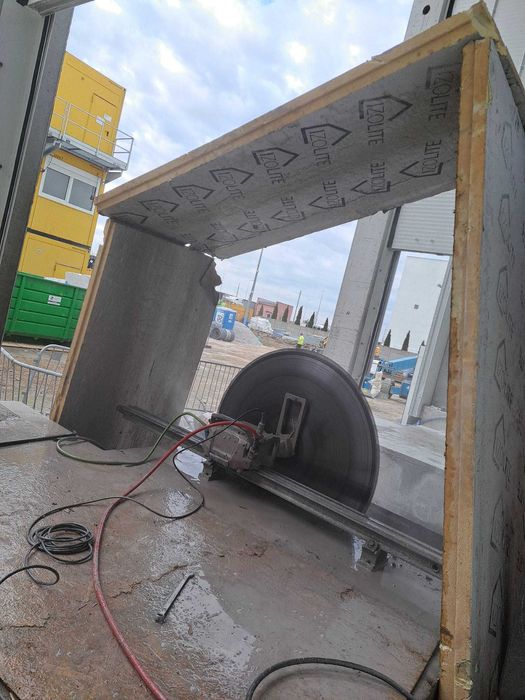 Wiercenie w betonie, żelbecie, stropach, cięcie betonu