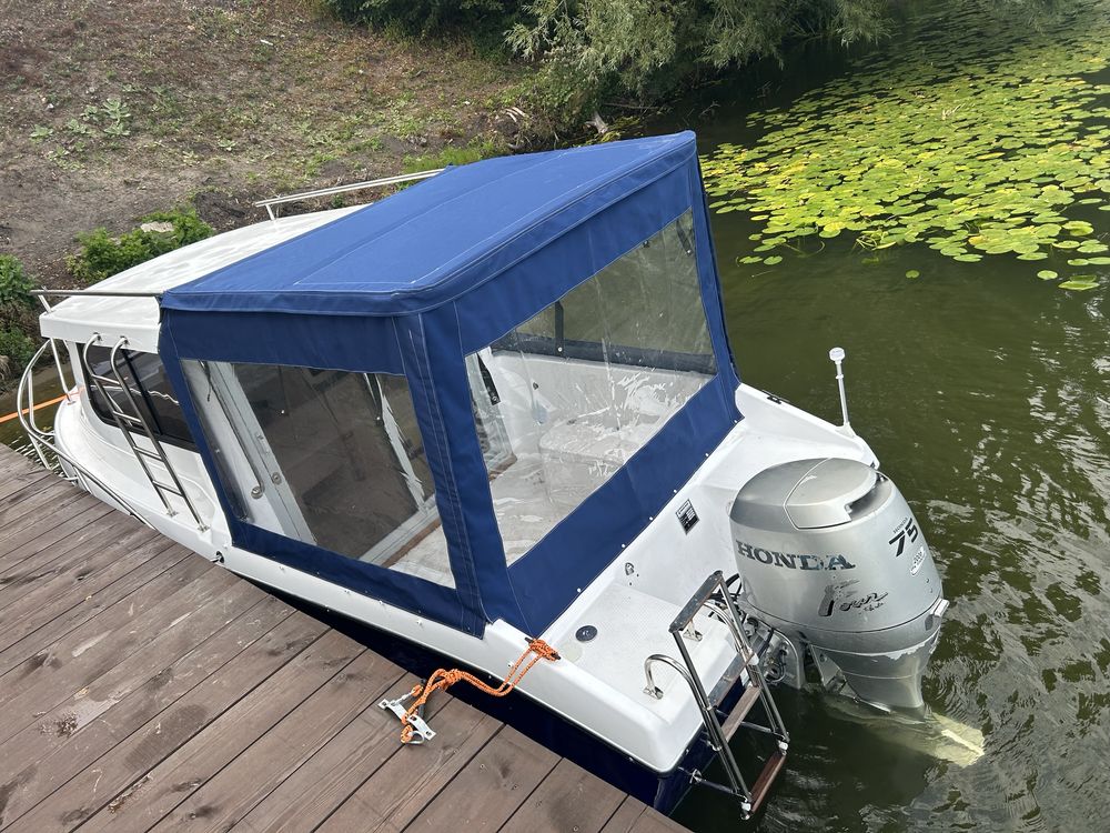 Łodź kabinowa marinboat samba long + honda bf75