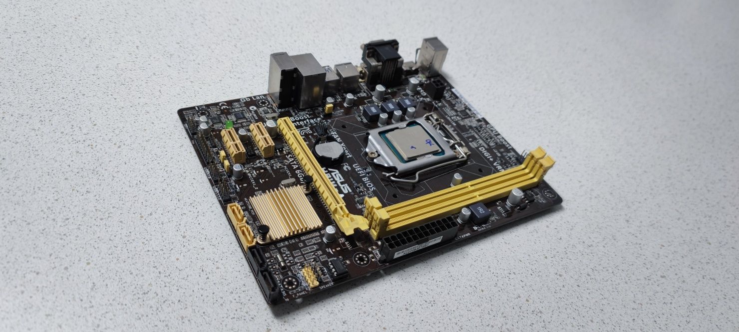 Motherboard ASUS H81M-K   + CPU XEON (4 Core)  (LGA/Socket 1150)