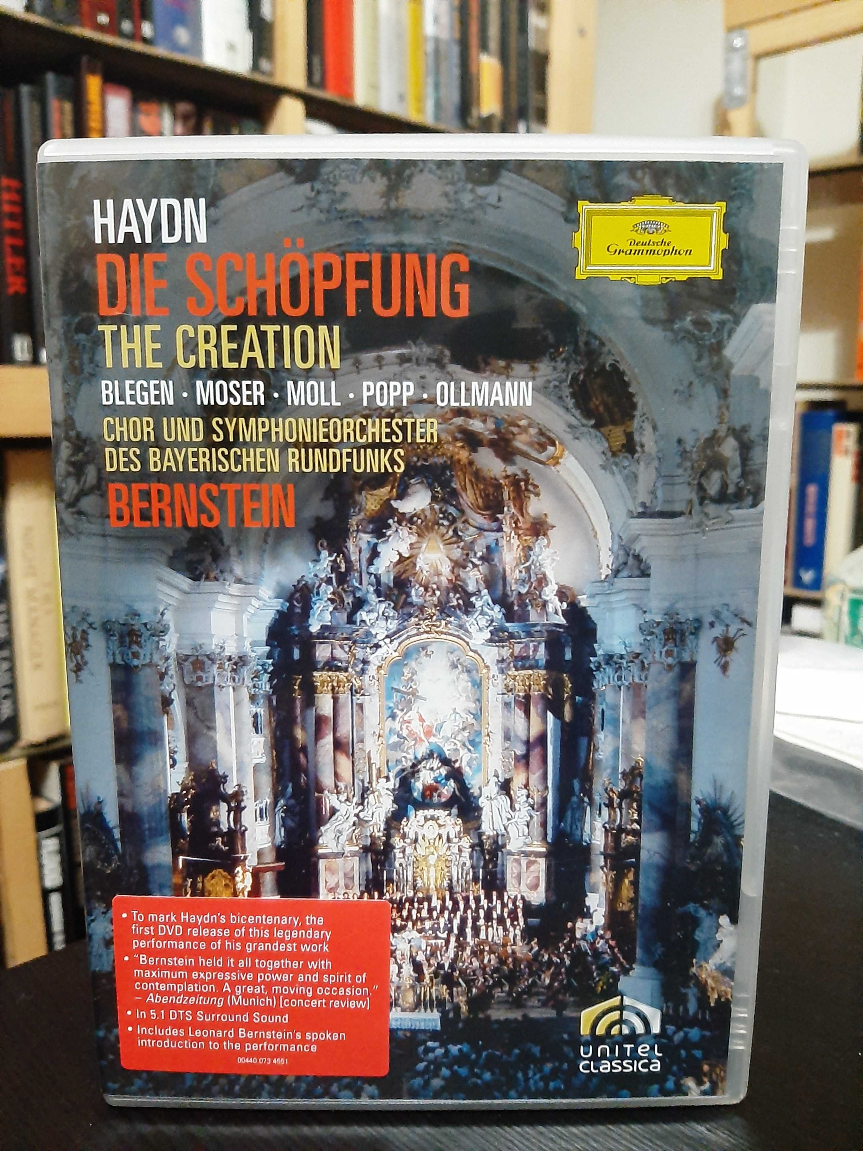 Haydn – The Creation – L Popp, K Moll – Bayerische Rundfunk, Bernstein