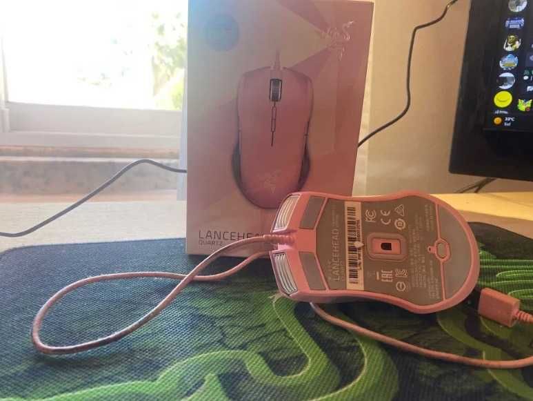 Rato Razer LanceHead + Tapete Goliathus Control Fissure