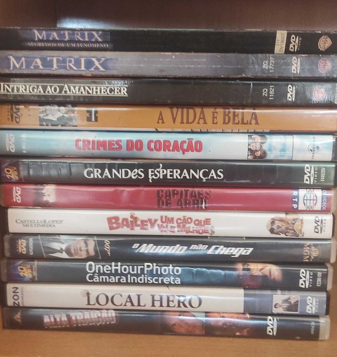 DVD vários para venda Lote 2