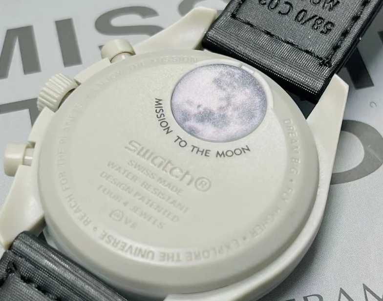Bioceramiczny zegarek księżycowy Swatch x Omega na Księżyc