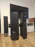 Glosniki kolumny stereo diamond 626 jamo 606 Wharfedale Obsidian Tower