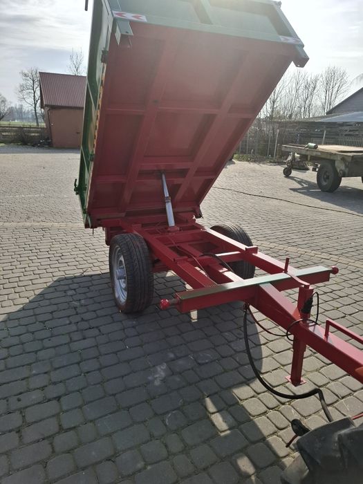 Przyczepa traktorek Wywrotka