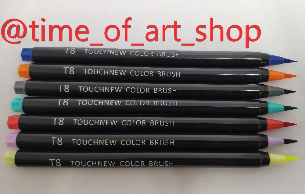 Акварельні маркери TouchNew BRUSH 60 кольорів. TouchFive! РОЗПРОДАЖ!