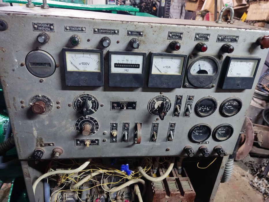 Дизельна  електростанція 100кВт 400В (двигун розморожений)