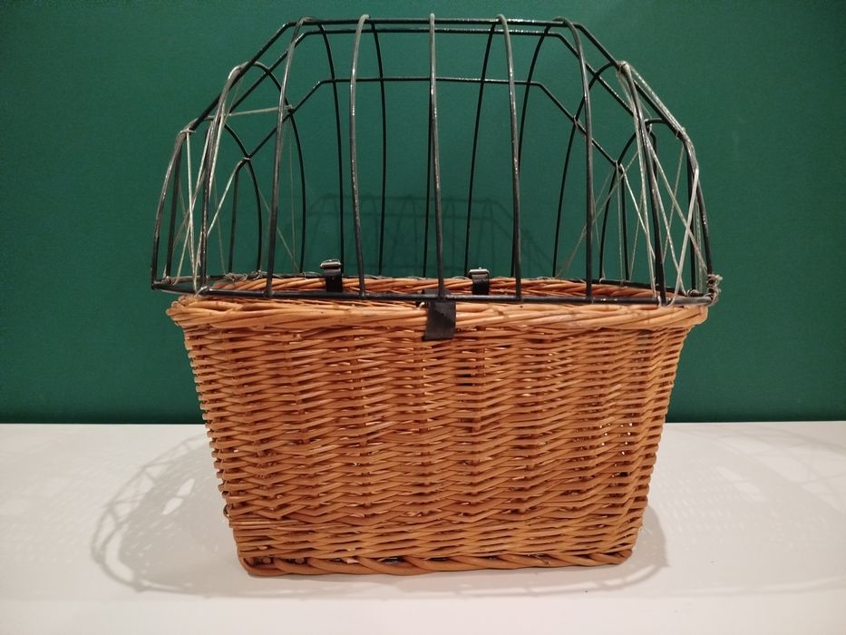 Kosz na rower na kierownicę dla psa kota