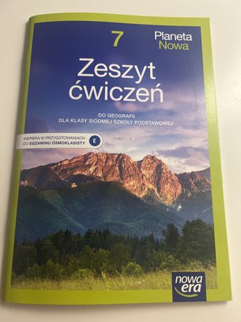 Zeszyt ćwiczeń do geografii dla klasy 7