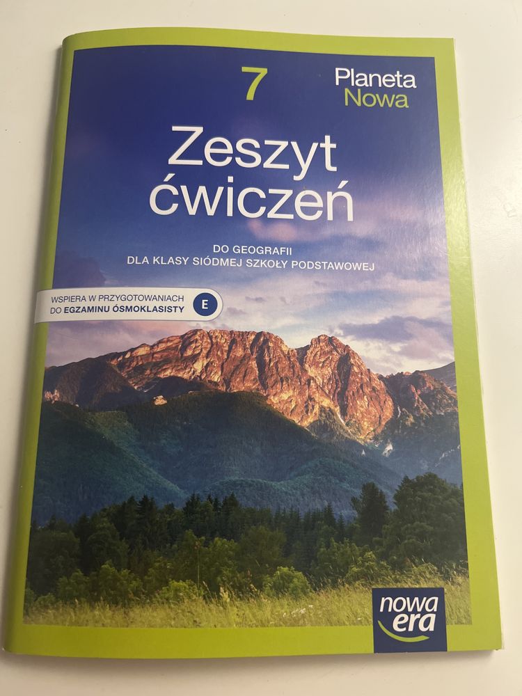 Zeszyt ćwiczeń do geografii dla klasy 7