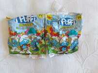 conjunto de dois Smurfs estrumpfes