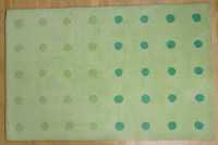 Dywan ECLIPSE-zielony kółka 110x170 cm