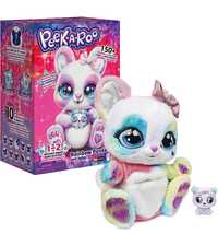 Peek-A-roo Interactive Rainbow Plush Toy and Baby with Bonus Bows