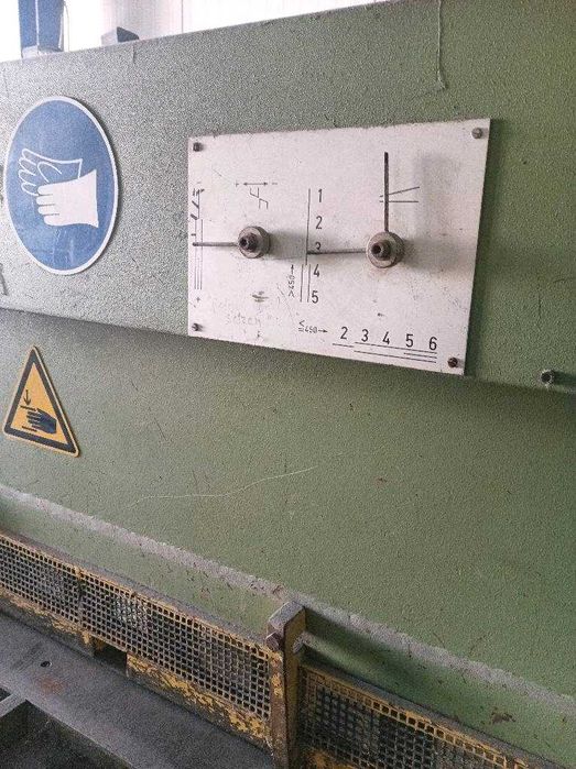 Gilotyna do blachy 6x3000mm z Niemiec 94rok