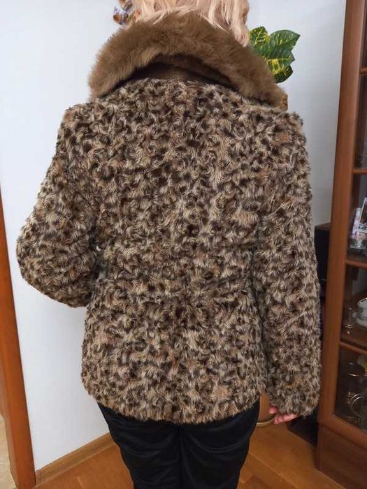 Kurtka sztuczne futerko r. M