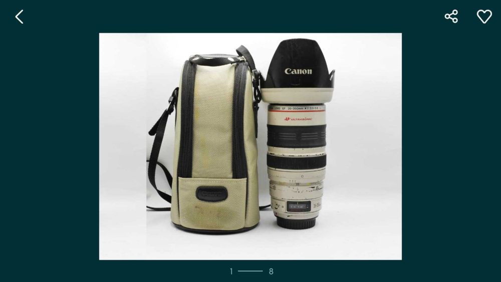 Obiektyw EF  Canon L  35-350mm