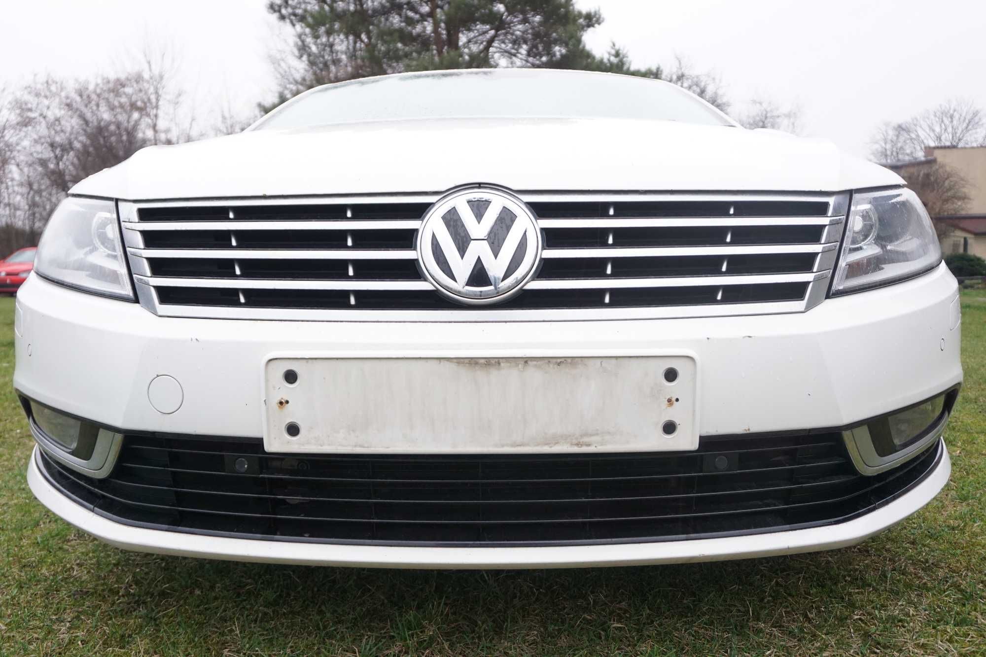 Vw Passat CC lift kompletny przód maska zderzak xenon Tdi Biały ***