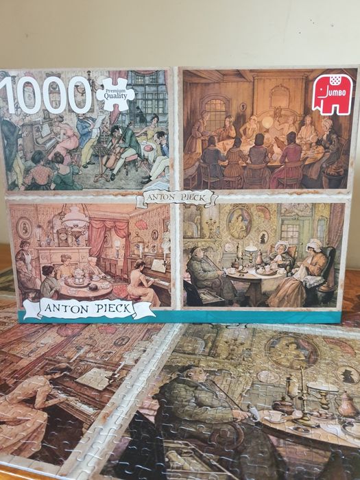 Kompletne puzzle Jumbo Anton Pieck sprzedam