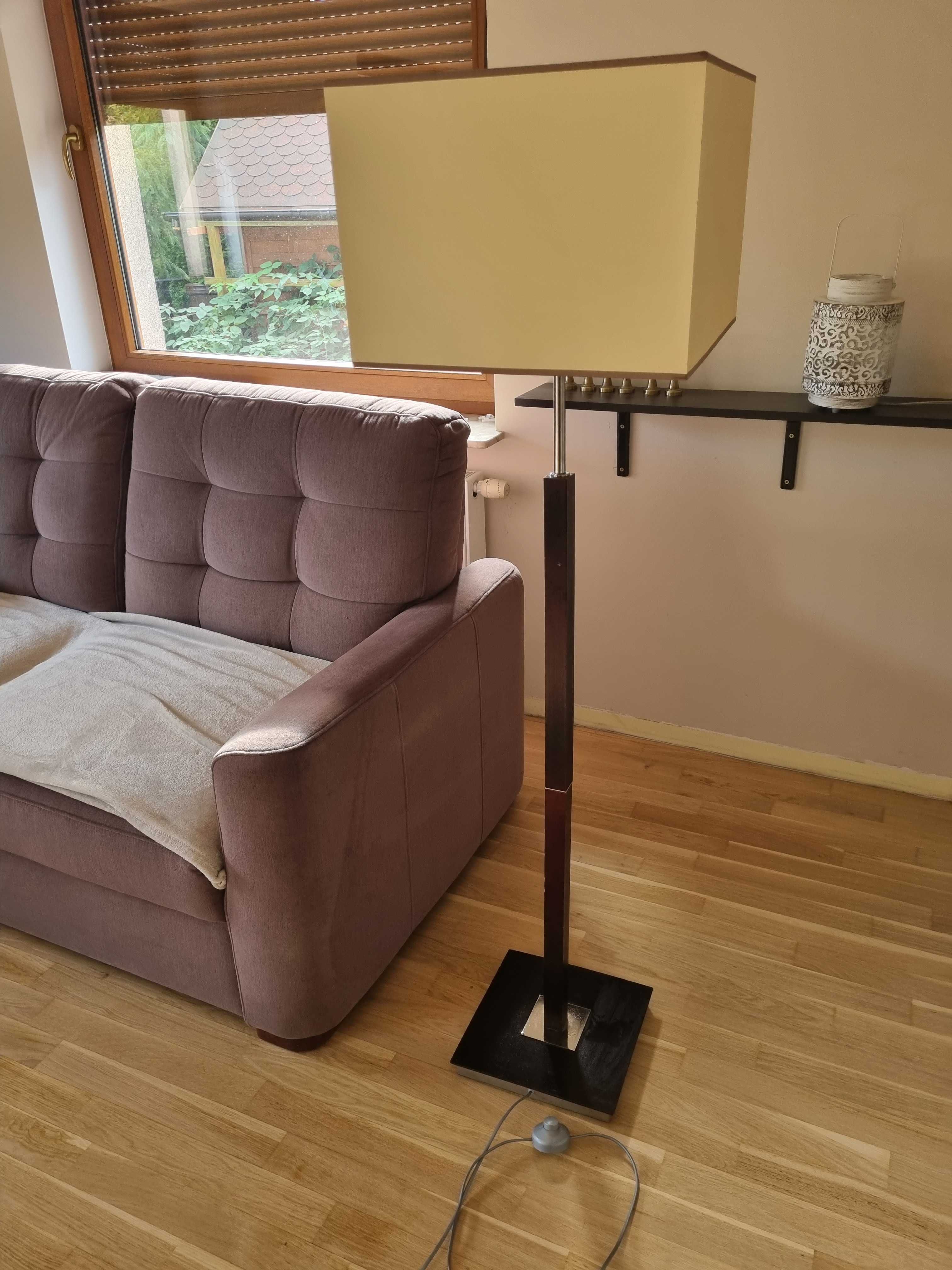 Komplet lamp: 2 sufitowe plus 1 stojąca