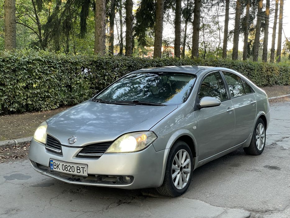 Nissan Primera 2006 1.6 газ/бензин гарний стан