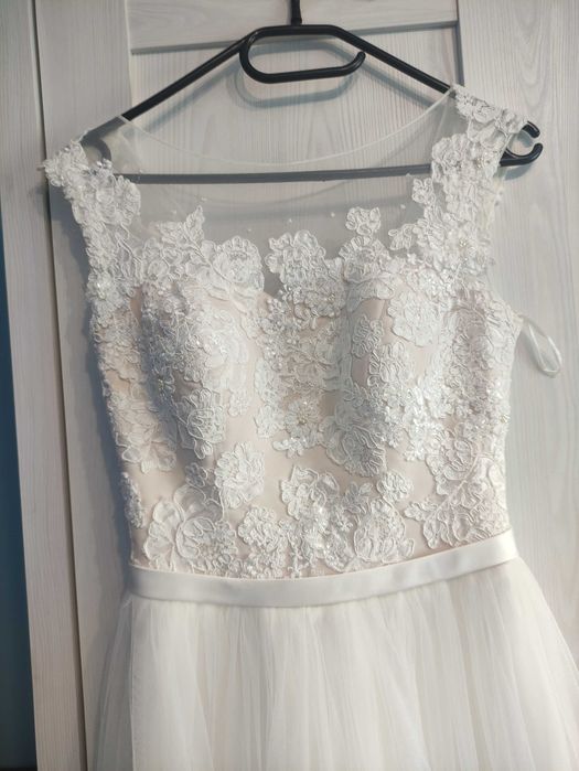 Suknia ślubna MIDI na przebranie ślub cywilny Afeodyta