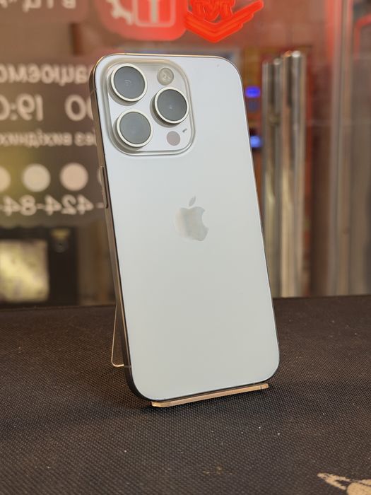 Iphone 15 pro 512 gb white titan. Обмен. Гарантия. Кредит