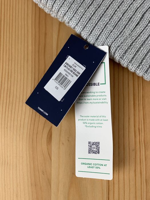 Czapka zimowa beanie Tommy jeans hilfiger unisex rozmiar uniwersalny