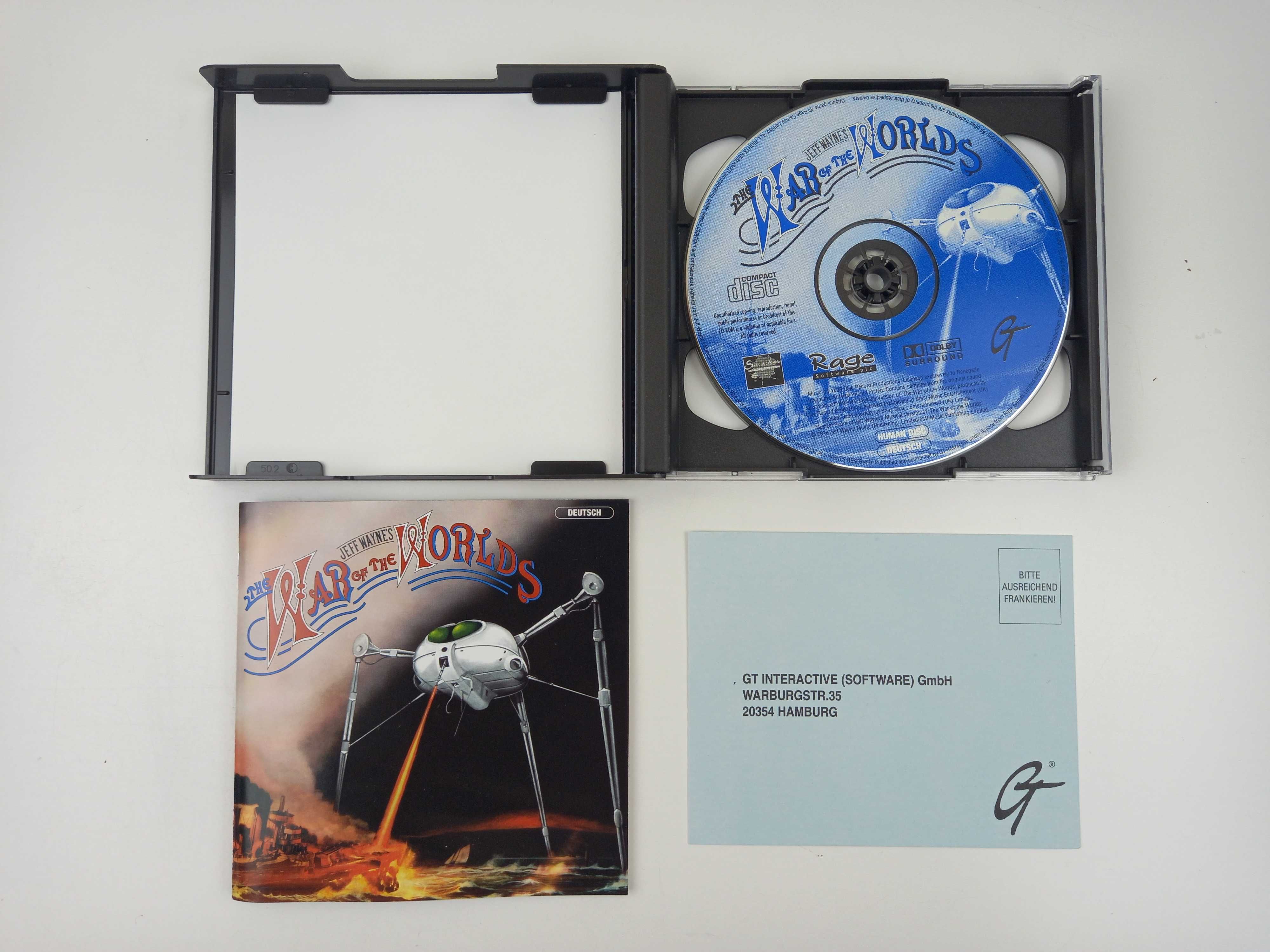 Jeff Wayne's War of the Worlds - gra na PC unikat