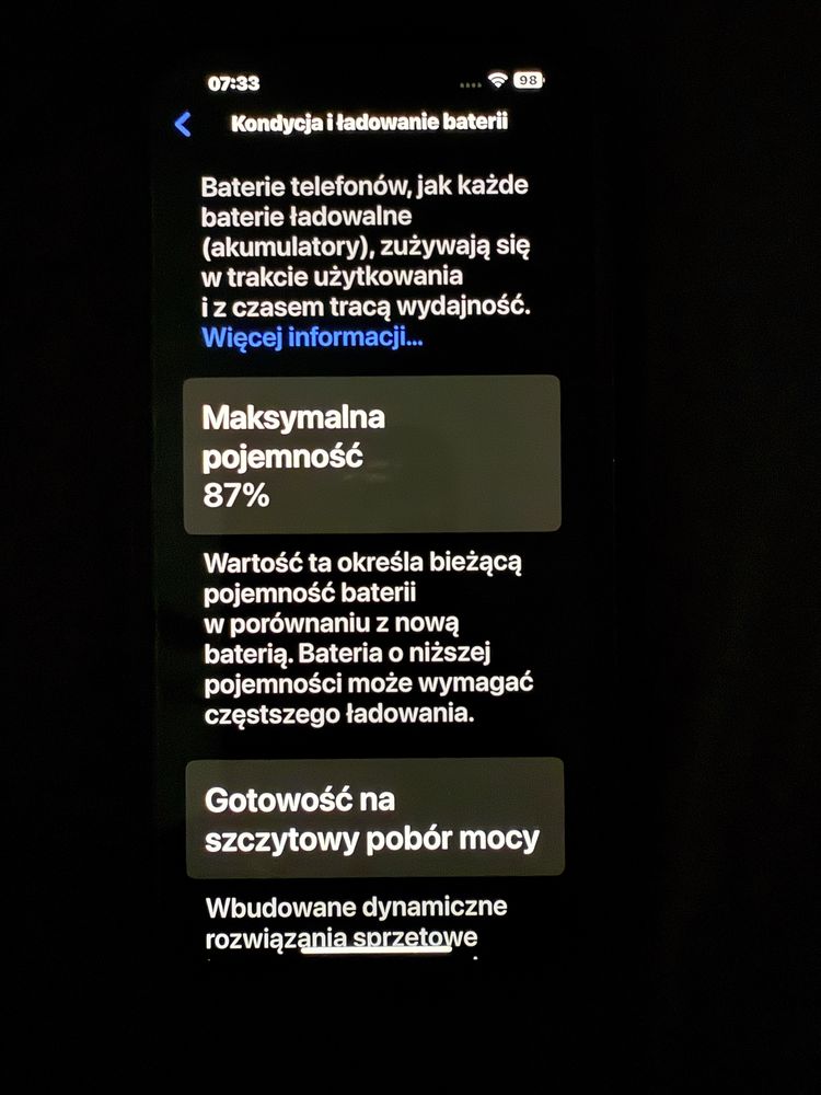 Phone 13 Pro Max 128 GB Gold – stan IDEALNY