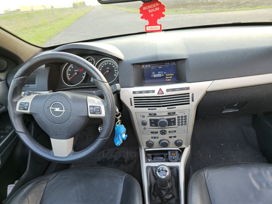 Astra h Twitop 2.0 turbo 200km benzyna skóra, Bi-xenon