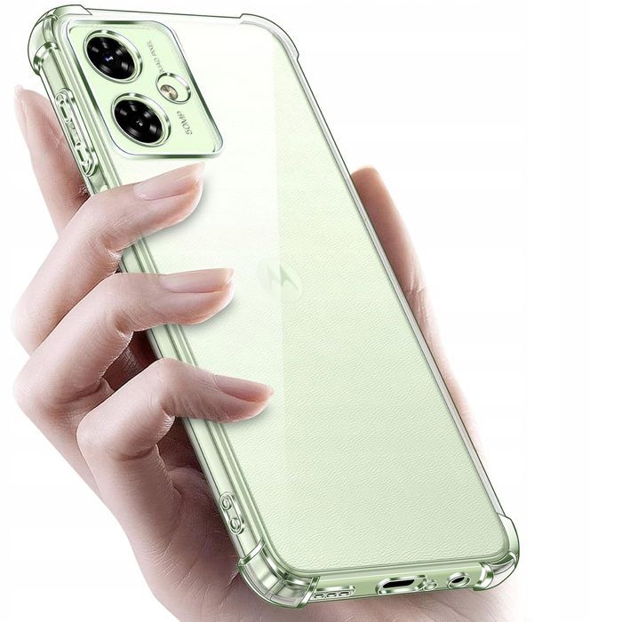 Etui do Motorola moto G55 AntiShock wzmocnione narożniki przezroczyste