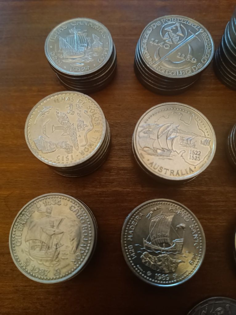 Moedas comemorativas - Série dos Descobrimentos